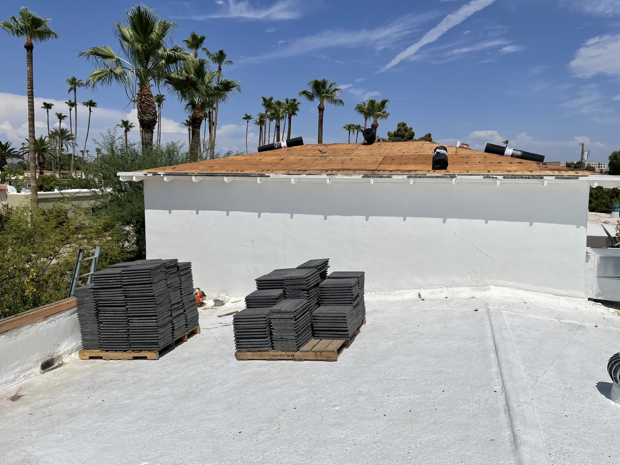 New tile roof installation in Arizona
